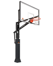Load image into Gallery viewer, Goalrilla FT72G - 72&quot; In-Ground Glass Backboard
