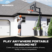 Load image into Gallery viewer, SILVERBACK Pass-Back Basketball Rebounding Net
