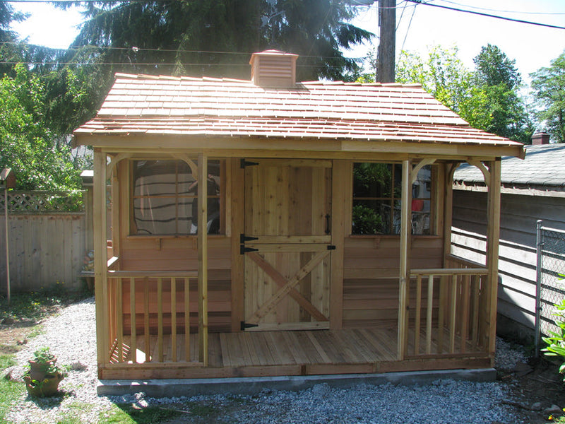 Load image into Gallery viewer, CedarShed 9&#39;x 10&#39; Bunkhouse
