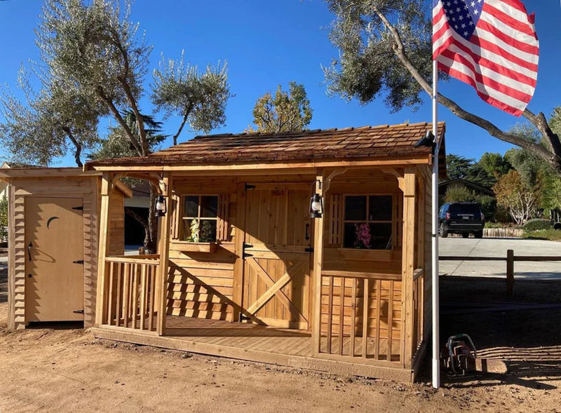 Load image into Gallery viewer, CedarShed 9&#39;x 10&#39; Bunkhouse
