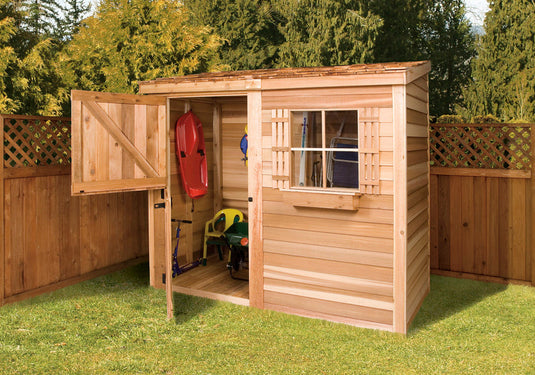 CedarShed 8'x 3' Bayside Dutch Door