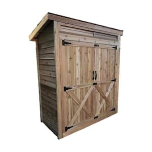 CedarShed 6'x 3' Bayside Double Door