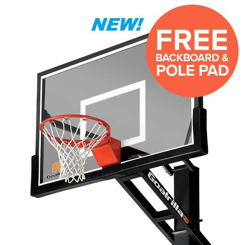 Load image into Gallery viewer, Goalrilla CV60T - 60" In-Ground with Tinted Backboard
