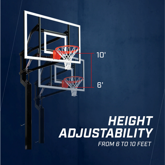 Goalsetter Contender 54" (Glass Backboard)