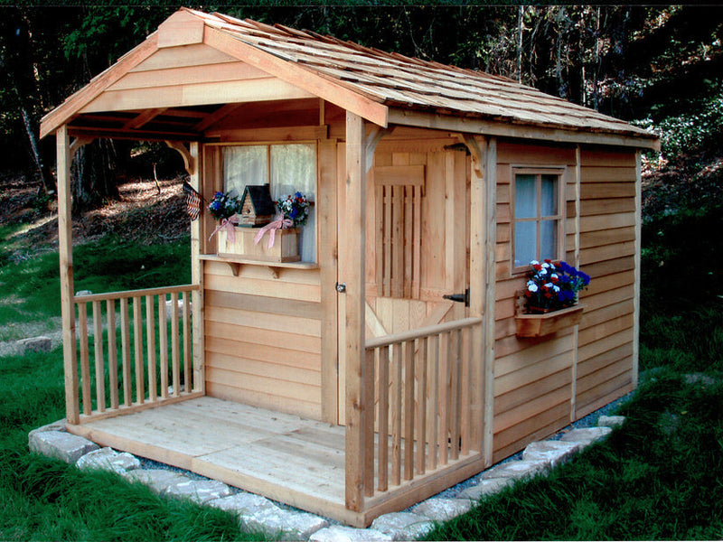 Load image into Gallery viewer, CedarShed 10&#39;x 20&#39; Clubhouse Model 10 Marin Backyards
