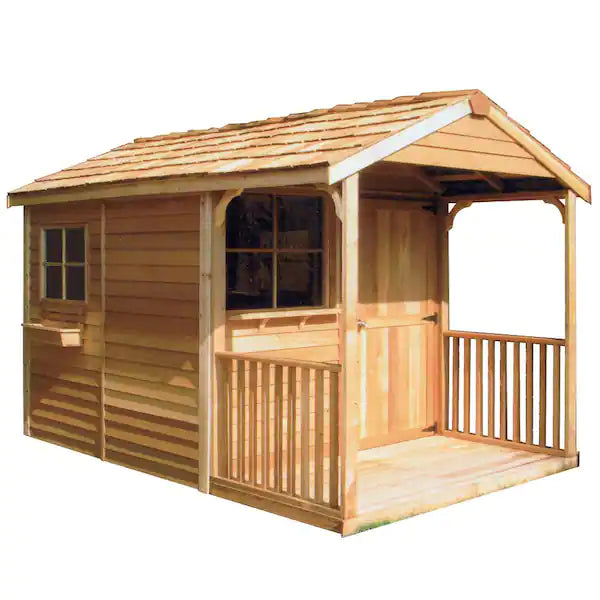 Load image into Gallery viewer, CedarShed 10&#39;x 20&#39; Clubhouse Model 1 Marin Backyards
