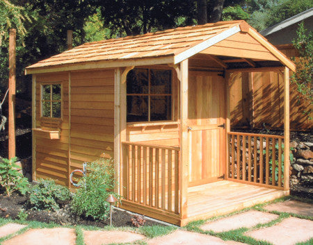 Load image into Gallery viewer, CedarShed 10&#39;x 20&#39; Clubhouse Model 6 Marin Backyards
