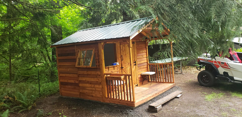 Load image into Gallery viewer, CedarShed 10&#39;x 20&#39; Clubhouse Model 9 Marin Backyards
