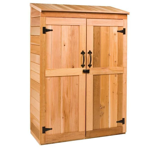 CedarShed 4'x 2' Gardener's Hutch Model 1 Marin Backyards