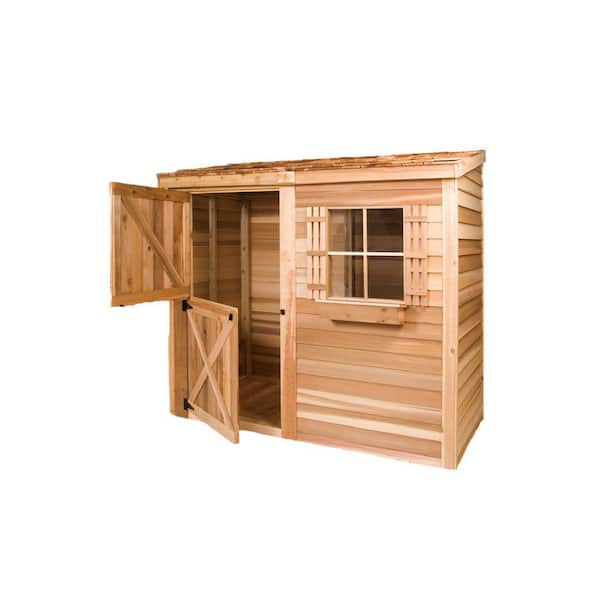 Load image into Gallery viewer, CedarShed Bayside Dutch Door Model 1 Marin Backyards
