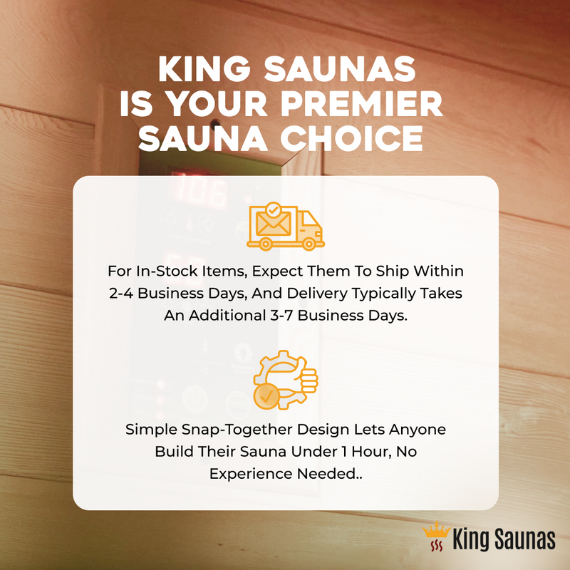 Load image into Gallery viewer, The Crown 2-Person Luxury Full Spectrum Infrared Sauna with Smart WiFi App Control
