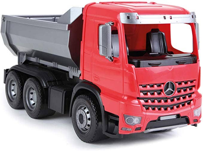 Load image into Gallery viewer, Dump Truck Toy Mercedes-Benz Model Marin Backyards
