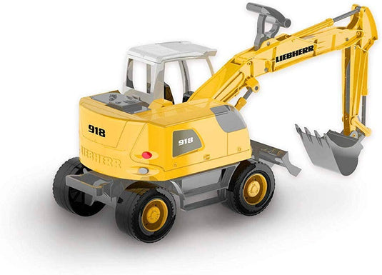 Excavator Toy Truck Liebherr Back Marin Backyards