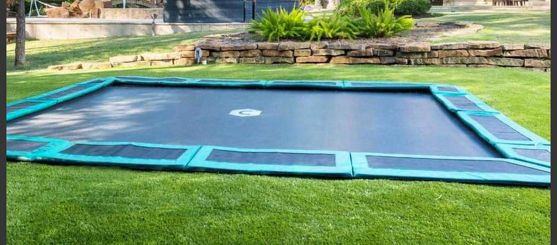 Load image into Gallery viewer, Capital Play® 10ft x 17ft In-Ground Trampoline
