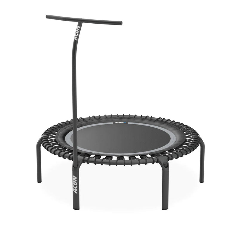 Load image into Gallery viewer, ACON Fit 44in Round Rebounder w/ Handlebar - Black
