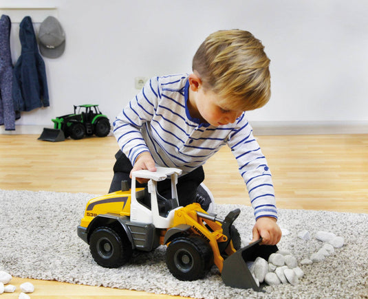 Front Loader Toy Truck Liebherr In Action 2 Marin Backyard