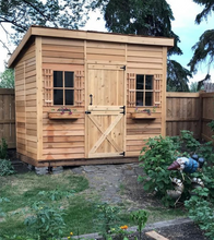 Load image into Gallery viewer, CedarShed 9&#39;x 6&#39; Studio Shed
