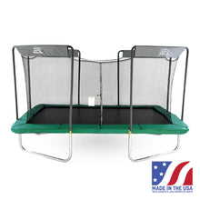 Load image into Gallery viewer, 17&#39; x 10&#39; Rectangle Olympic-Sized Premium Trampoline with Enclosure
