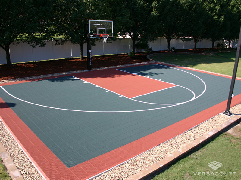 Load image into Gallery viewer, Half Basketball Court Kit 7 - Example
