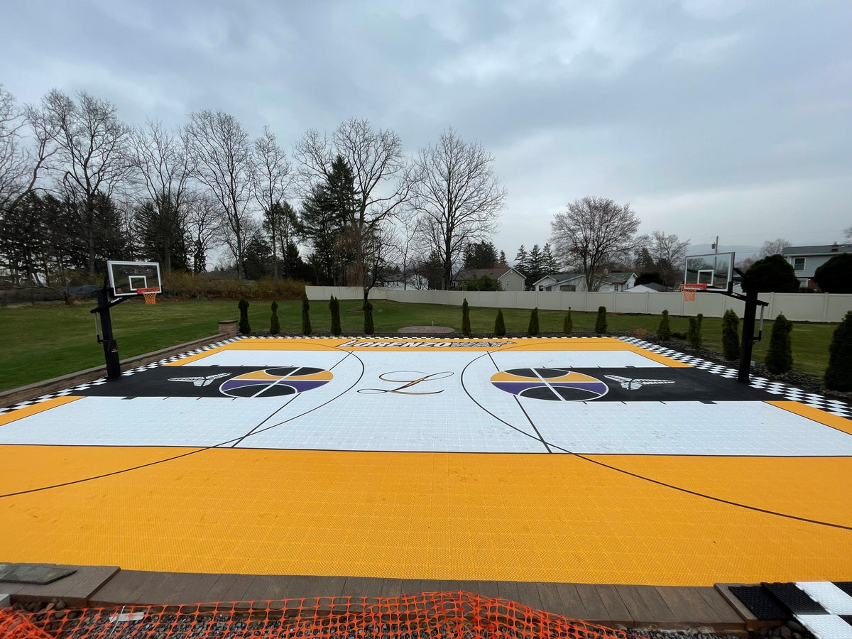 High School Basketball Court Kit 13 Versacourt Marin Backyards Lorenzo