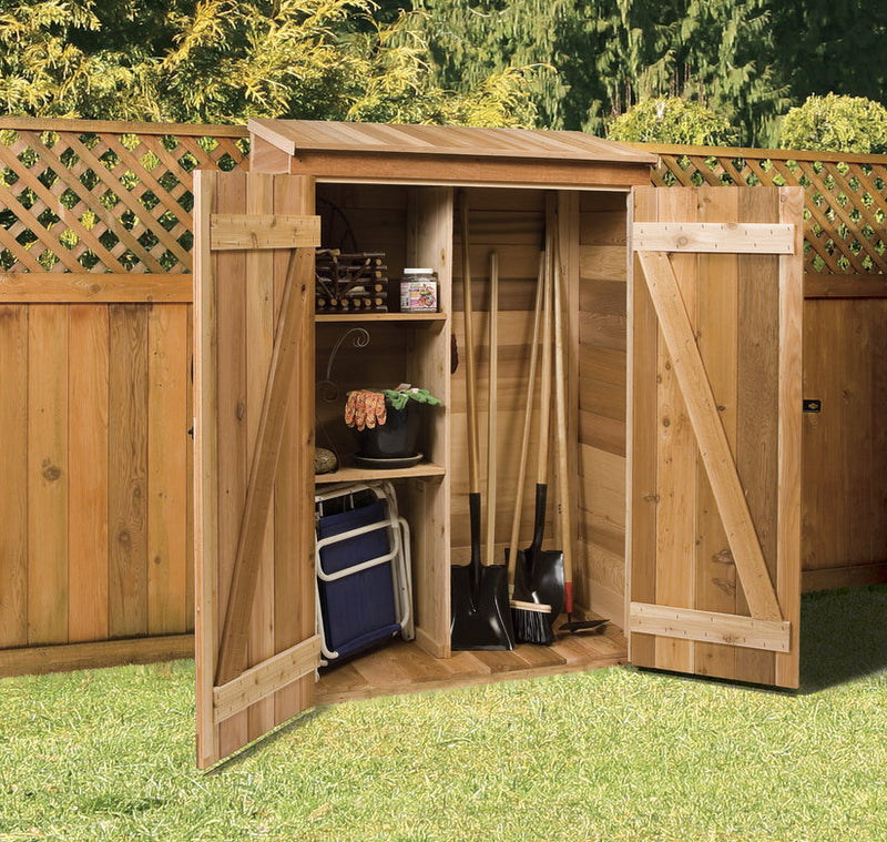 Load image into Gallery viewer, CedarShed 4&#39;x 2&#39; Gardener&#39;s Hutch
