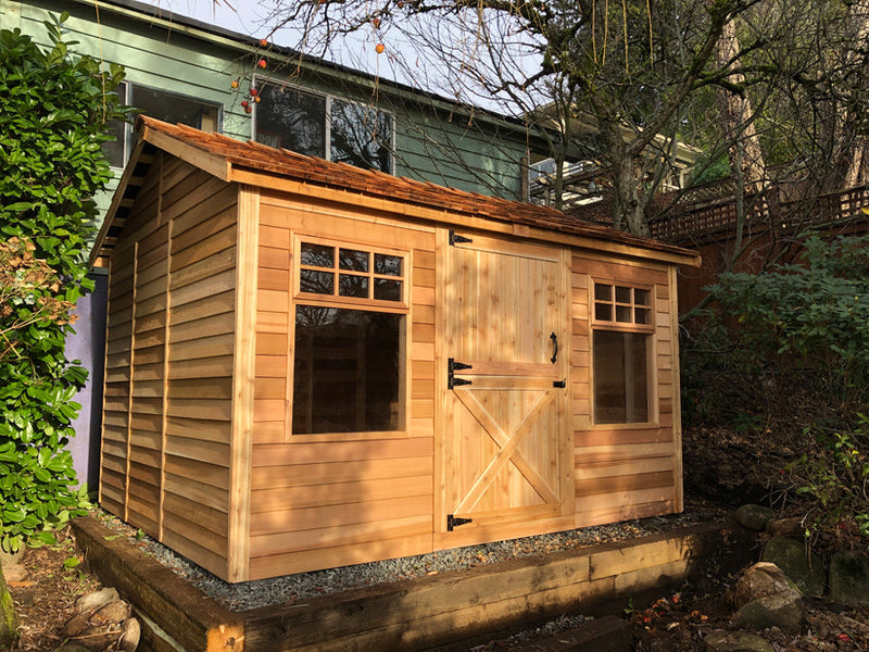 Load image into Gallery viewer, CedarShed 6&#39;x 9&#39; Haida Cabin
