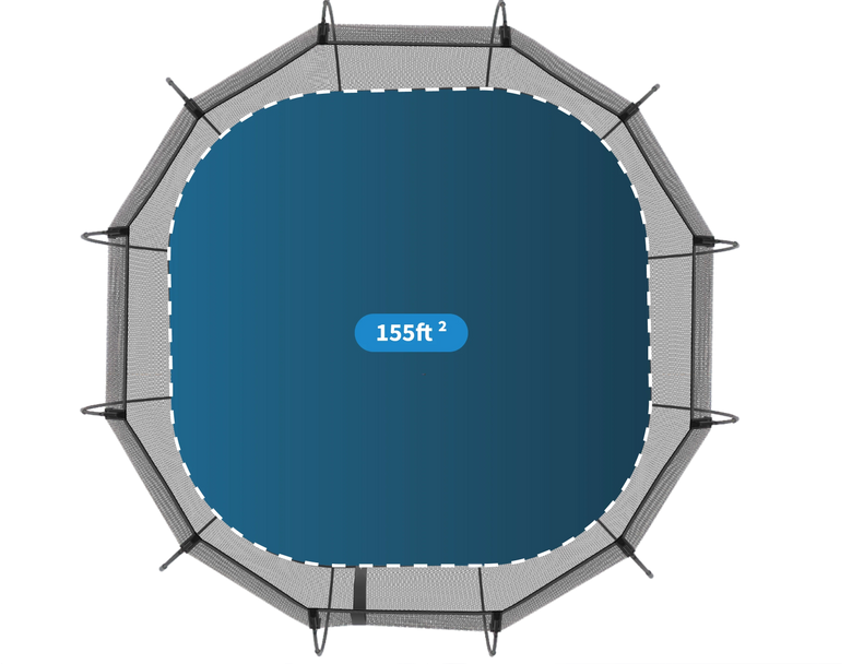 Load image into Gallery viewer, SpringFree Jumbo Square Trampoline 13&#39; x 13&#39;
