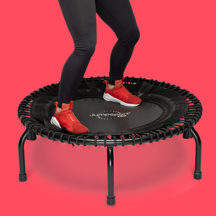 JumpSport 300 PRO Series Fitness Trampolines 39 Inches Lifestyle 1 Marin Backyards
