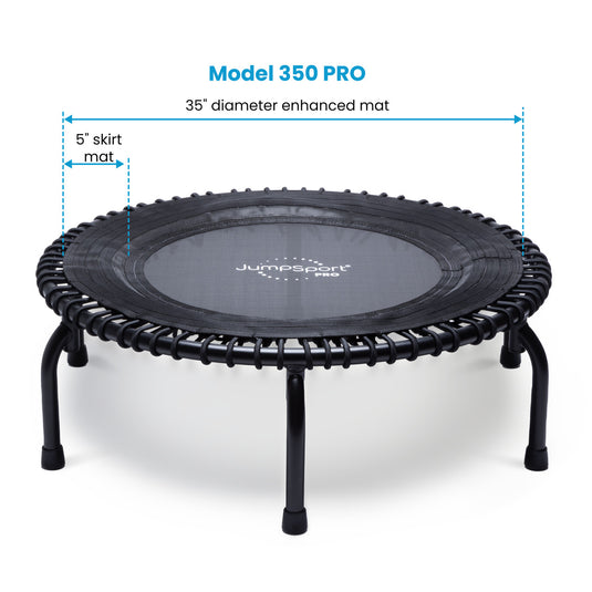 JumpSport 300 PRO Series Fitness Trampolines 39 Inches Model 5 Marin Backyards