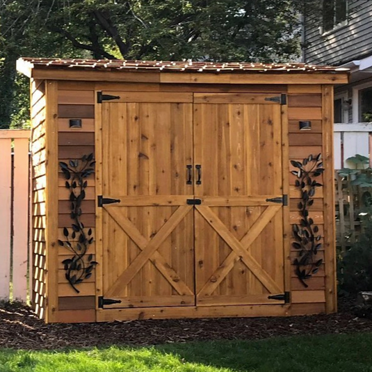 Cedar Shed Bayside Lean-To Double Door
