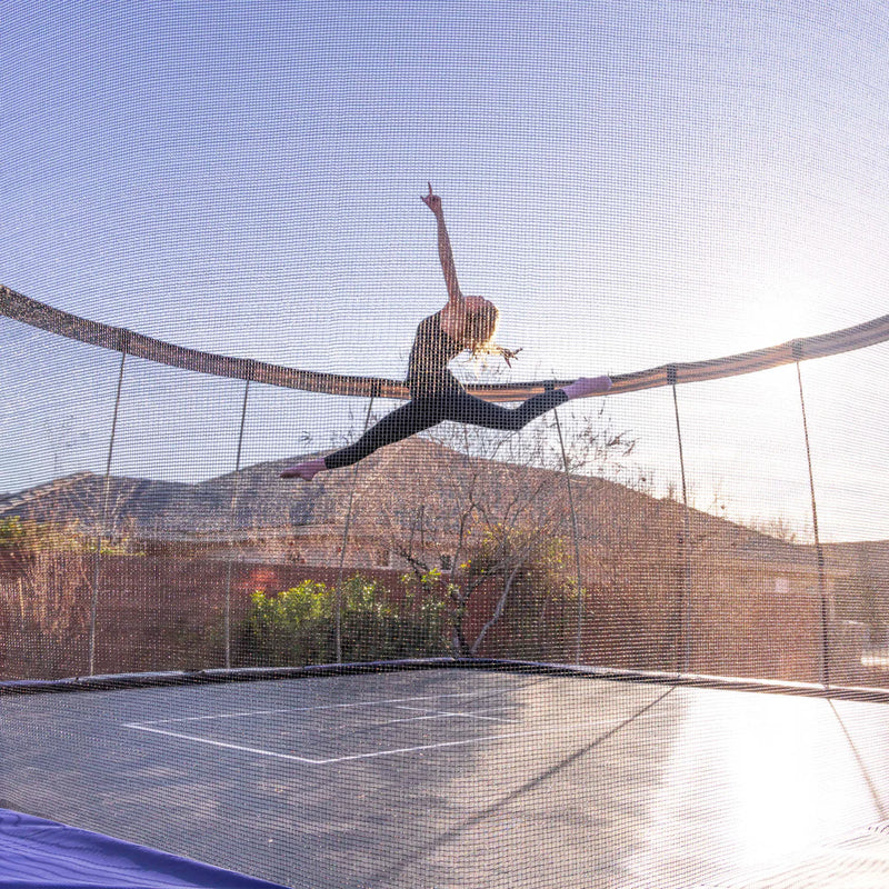 Load image into Gallery viewer, 15&#39; Premium Square Trampoline with Enclosure Net
