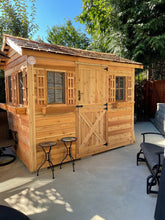 Load image into Gallery viewer, CedarShed 12&#39;x 8&#39; Beachhouse
