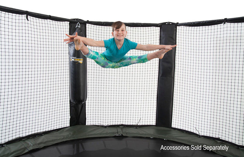 Load image into Gallery viewer, Clearance AlleyOOP 12&#39; Extreme Trampoline with Enclosure | Octagon Kit &amp; Training Bag
