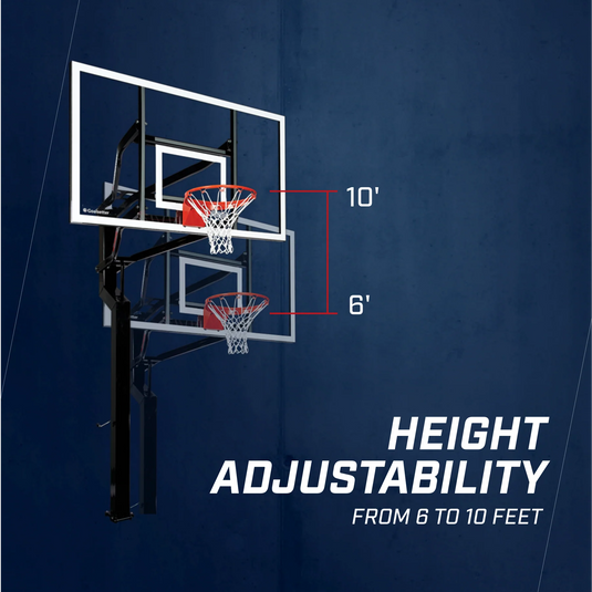 Goalsetter MVP 72" (Glass Backboard)