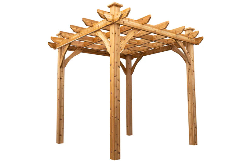 Load image into Gallery viewer, Mabel 8ft x 8ft  Pergola Kit Model 1 Marin Backyards
