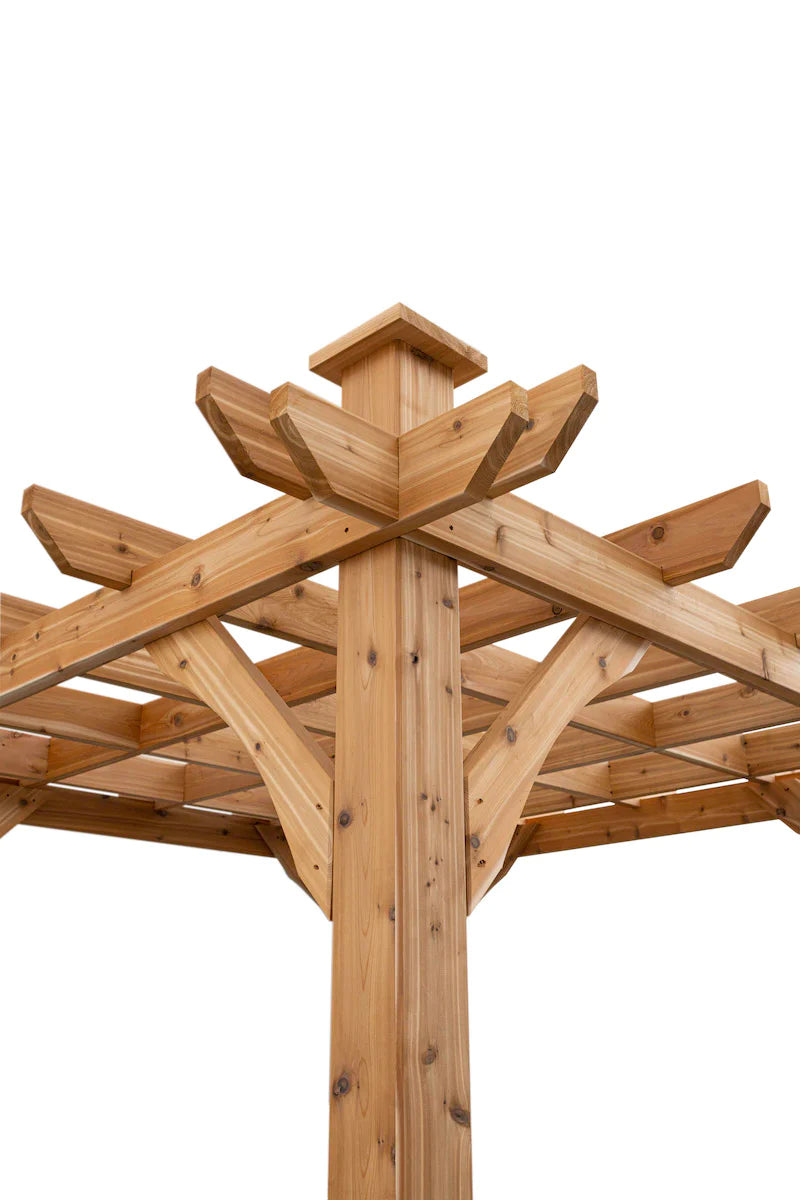 Load image into Gallery viewer, Mabel 8ft x 8ft  Pergola Kit Model 6 Marin Backyards
