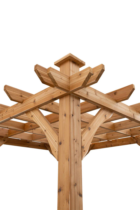 Mabel 8ft x 8ft  Pergola Kit Model 6 Marin Backyards