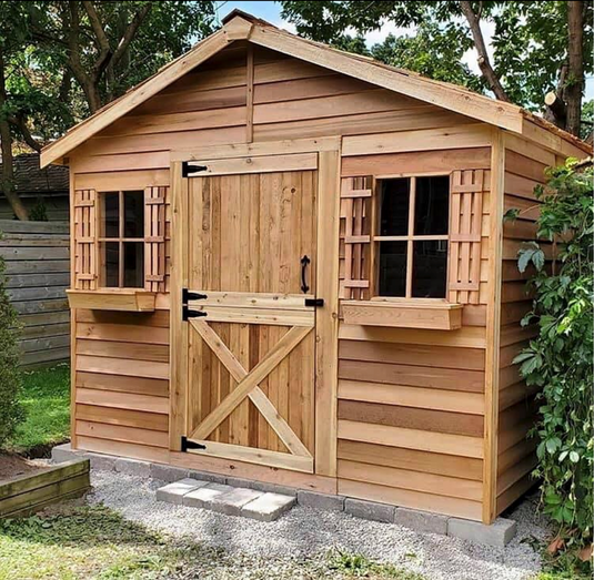 CedarShed 10'x 12' Cedarhouse