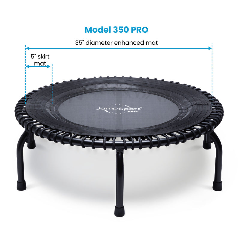 Load image into Gallery viewer, 39” JumpSport 350 PRO Fitness Trampolines
