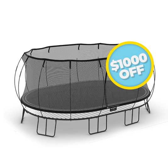 Springfree® Jumbo Oval Trampoline 12' x 19'