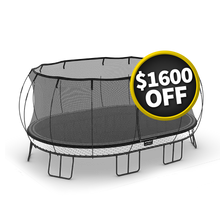 Load image into Gallery viewer, Springfree® Jumbo Oval Trampoline 12&#39; x 19&#39;
