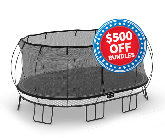 Springfree® Jumbo Oval Trampoline 12' x 19'