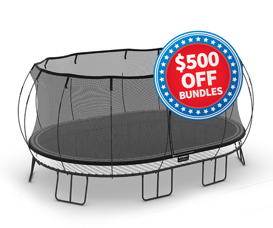 Springfree® Jumbo Oval Trampoline 12' x 19'