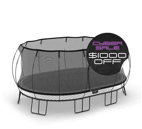 Springfree® Jumbo Oval Trampoline 12' x 19'