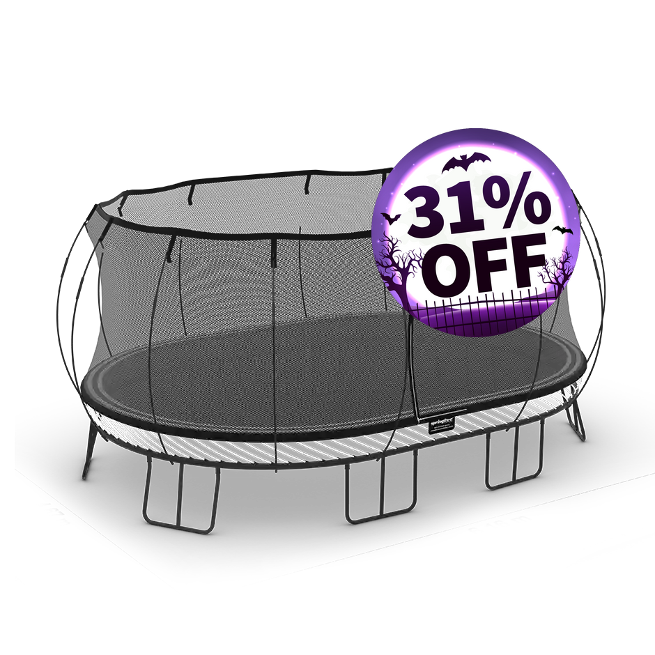 Springfree® Jumbo Oval Trampoline 12' x 19'