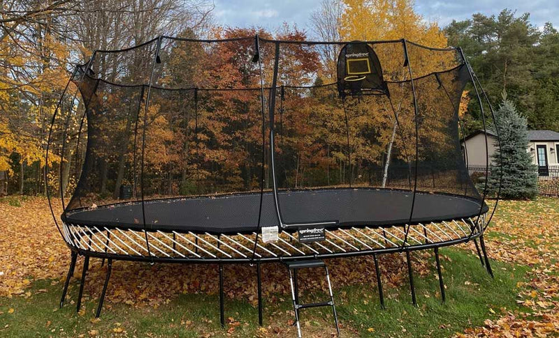 Load image into Gallery viewer, Springfree® Jumbo Oval Trampoline 12&#39; x 19&#39;
