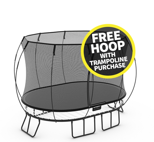 SpringFree Medium Oval Trampoline 8' x 11'