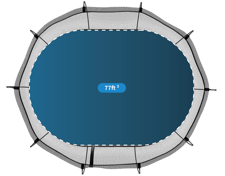 Load image into Gallery viewer, SpringFree Medium Oval Trampoline 8&#39; x 11&#39;
