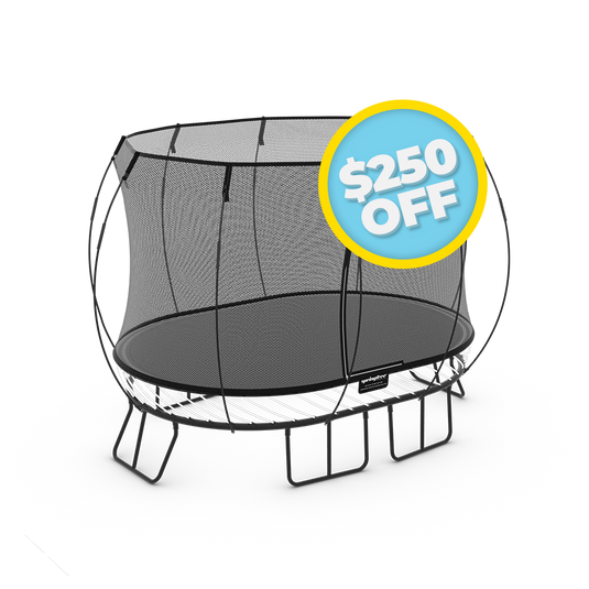 SpringFree Medium Oval Trampoline 8' x 11'