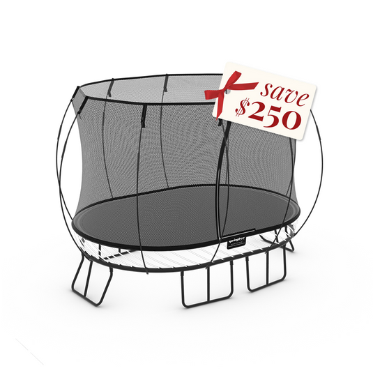SpringFree Medium Oval Trampoline 8' x 11'